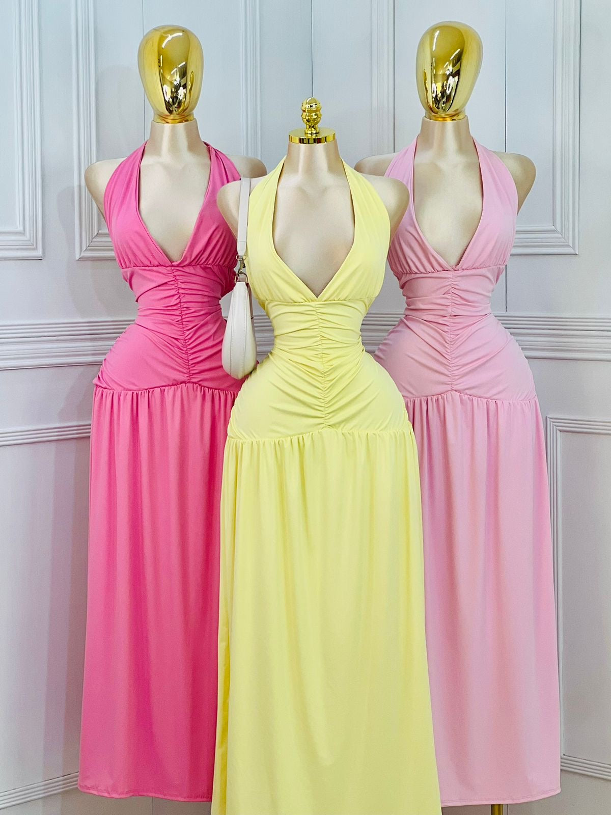 Vestido coral
