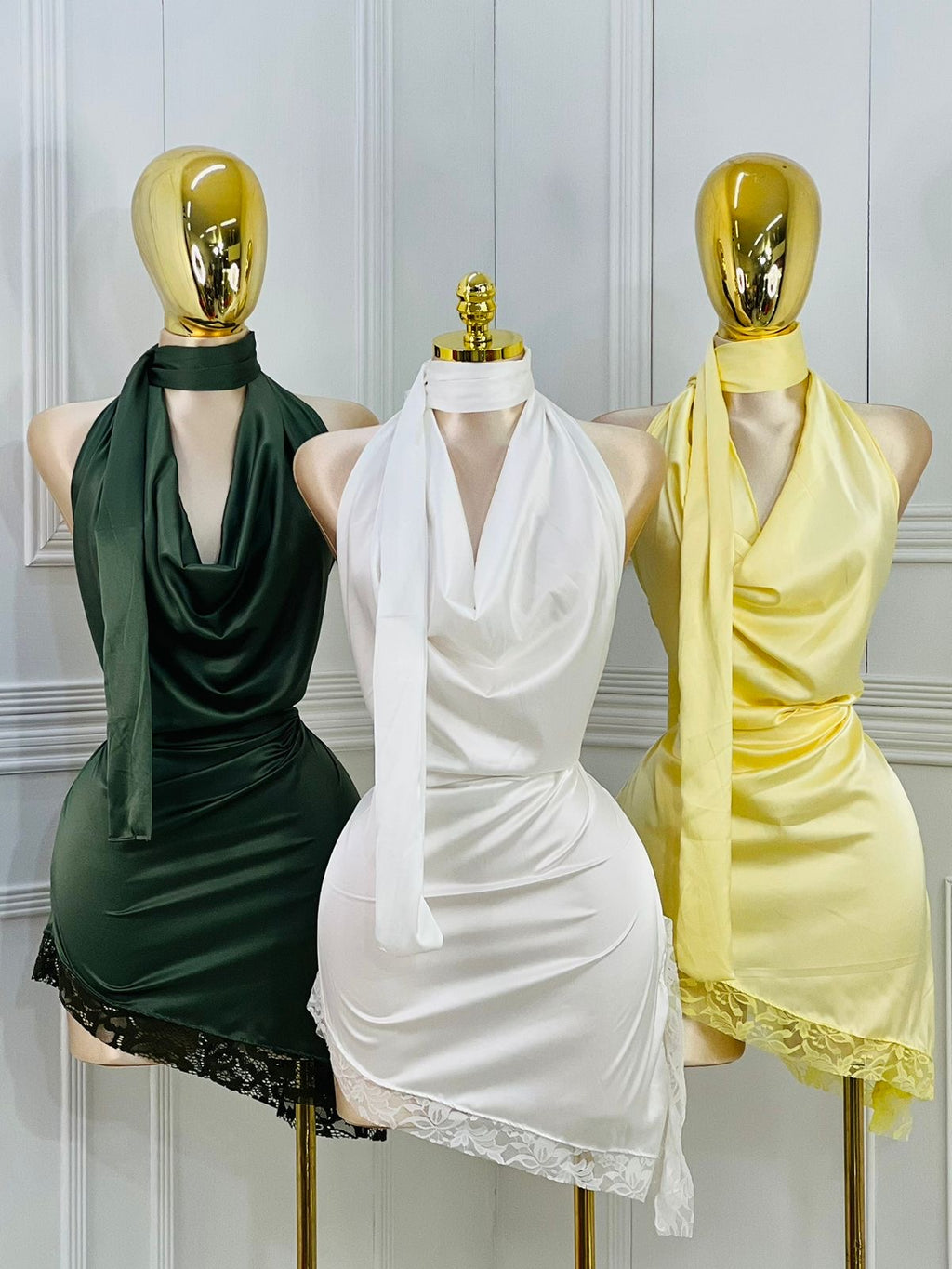 Vestido satén