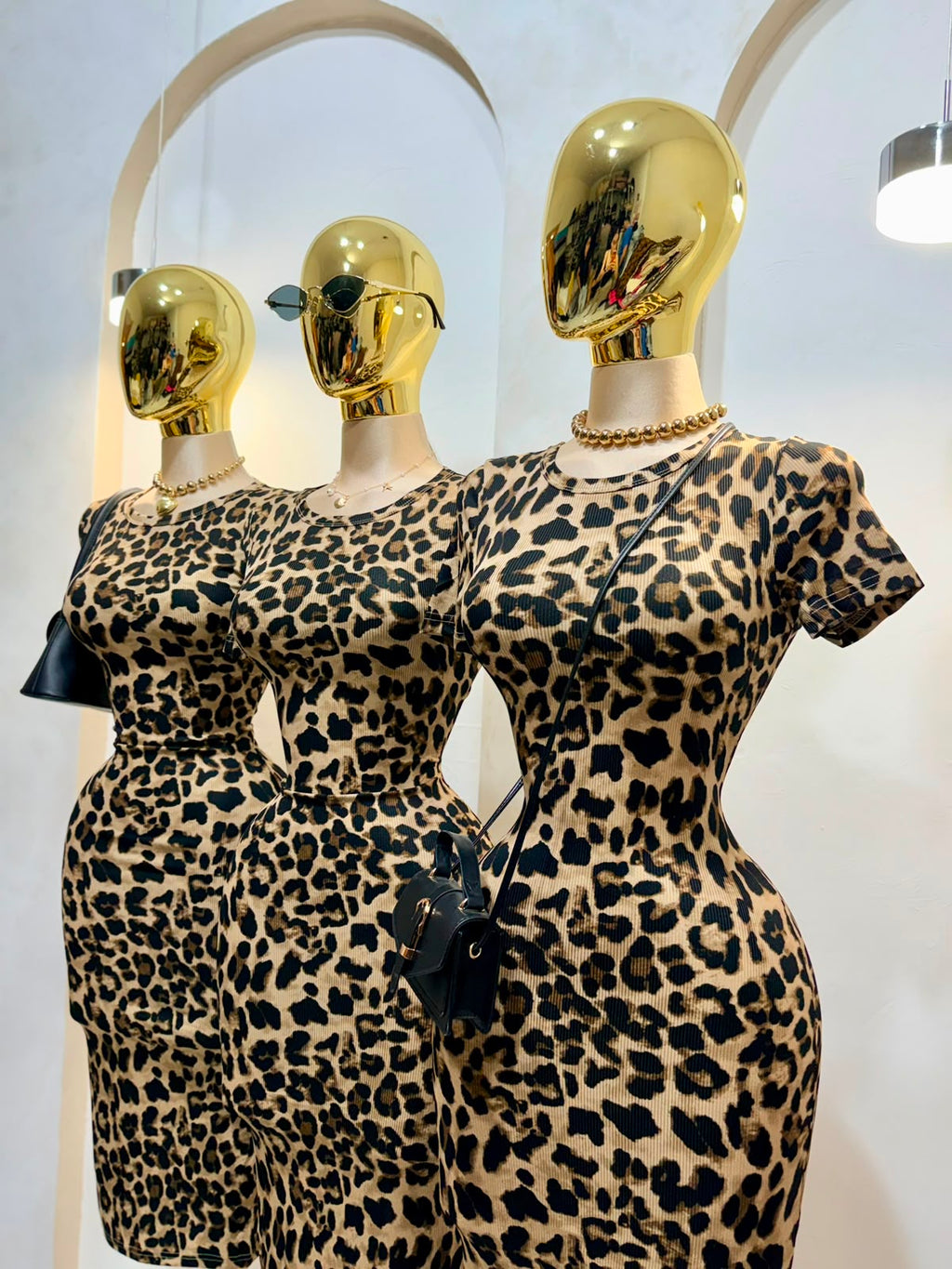 Vestido leopardo