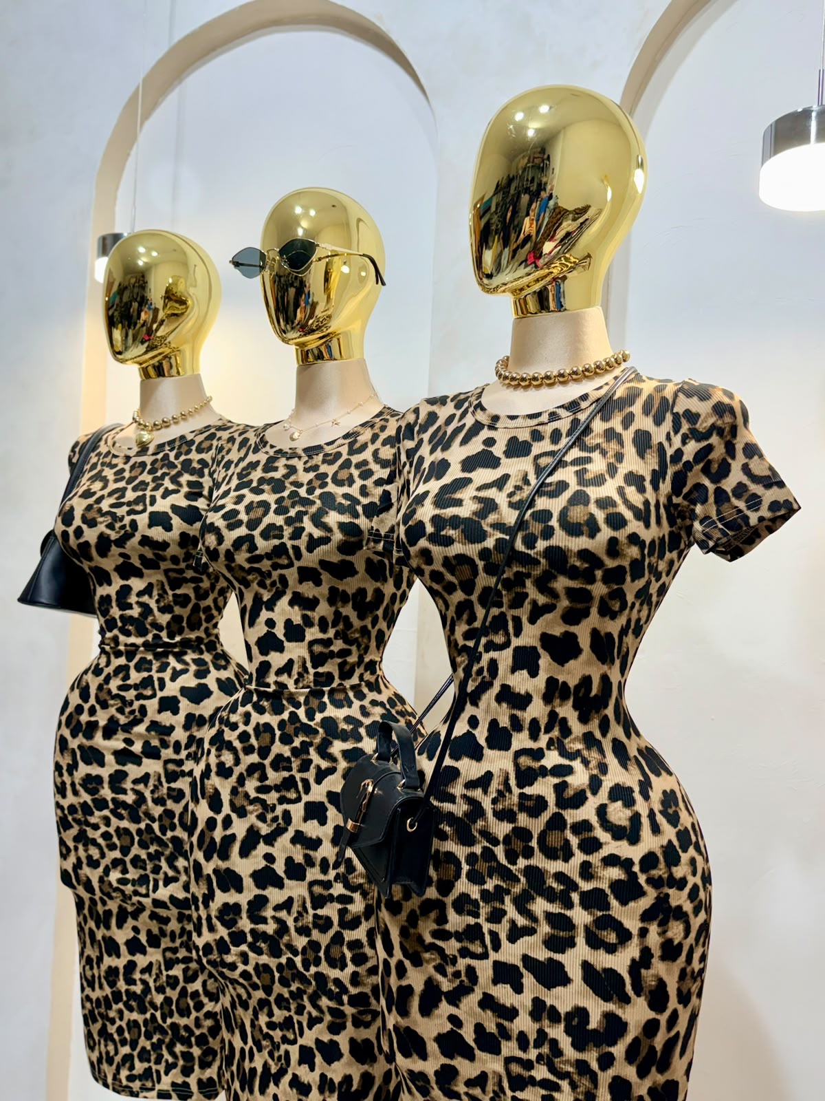 Vestido leopardo