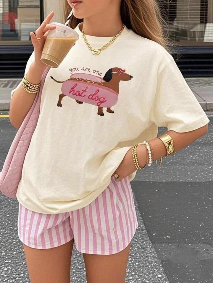 Playera hot dog