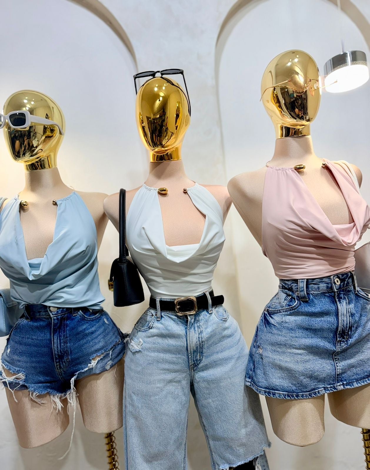 Blusa cuello