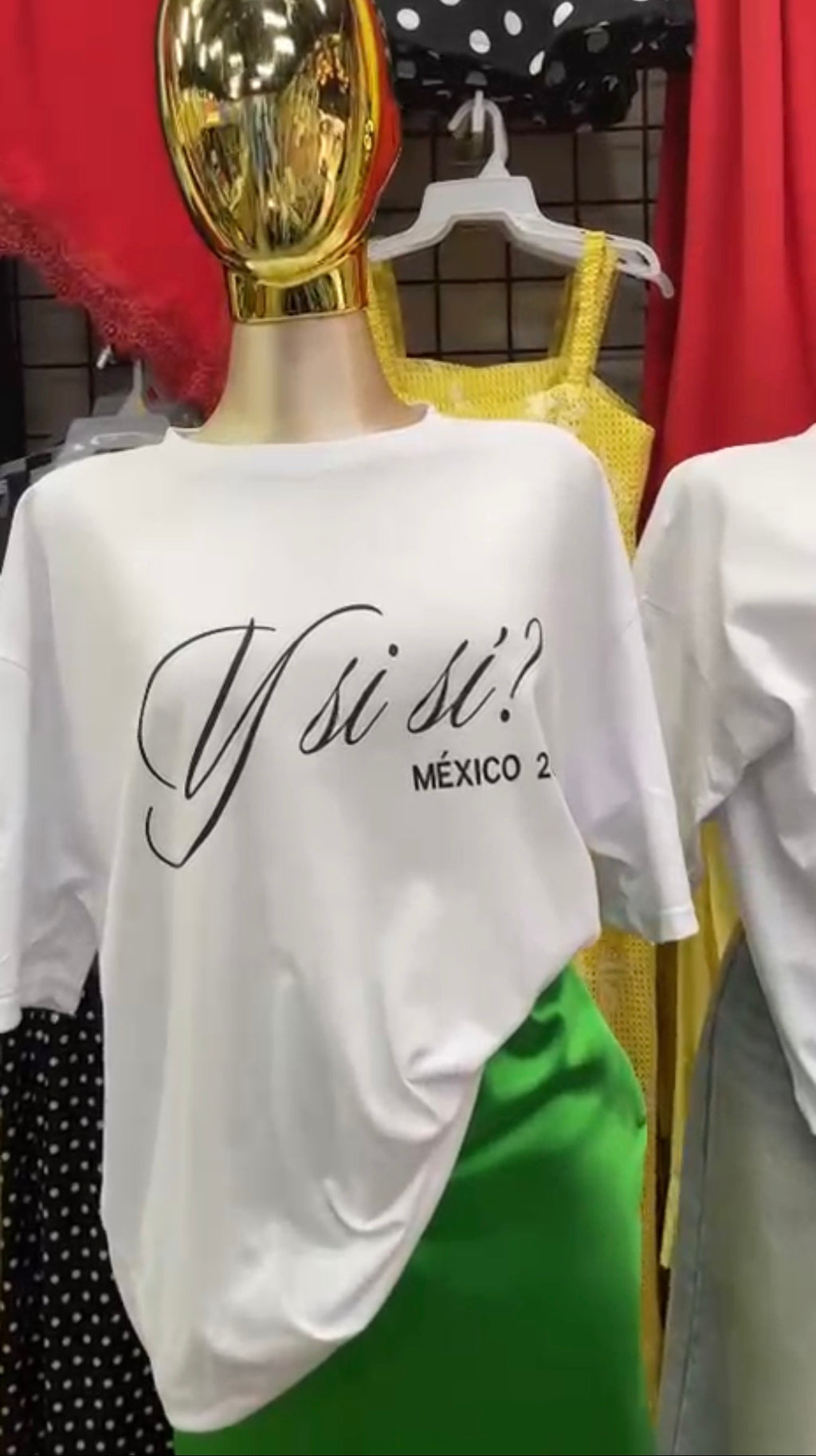 Playera de mujer y si