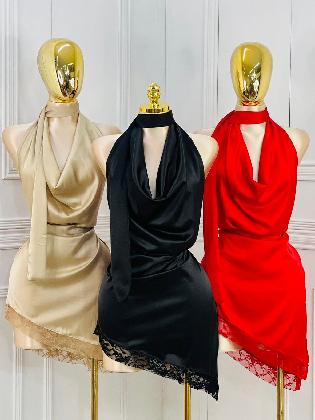 Vestido satén
