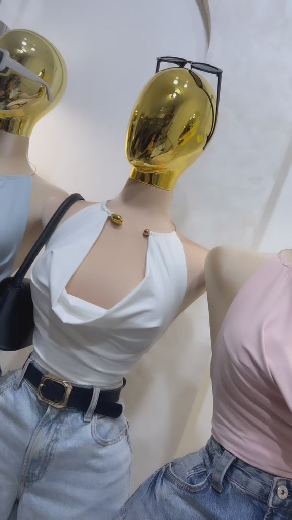Blusa cuello